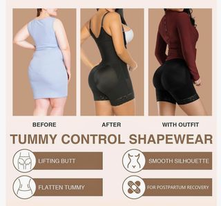 Faja Reductora Colombiana Negra