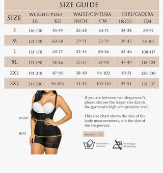 Faja Reductora Colombiana Negra