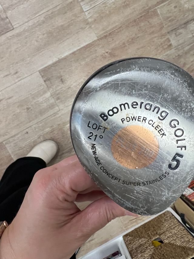 Boomerang & Titleist palos golf