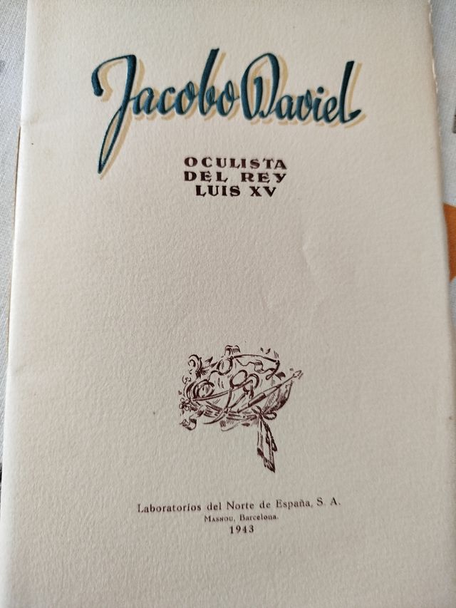 Jacobo Daviel, oculista del rey Luis XV
