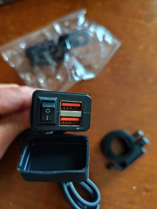 Cargador USB para moto