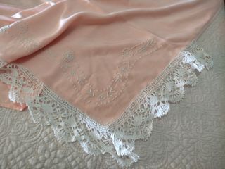 Sábana Matrimonio Rosa - Antiguo