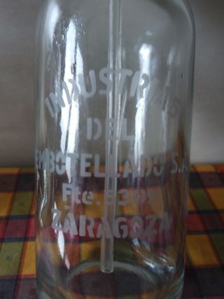 Sifon IDESA. Zaragoza