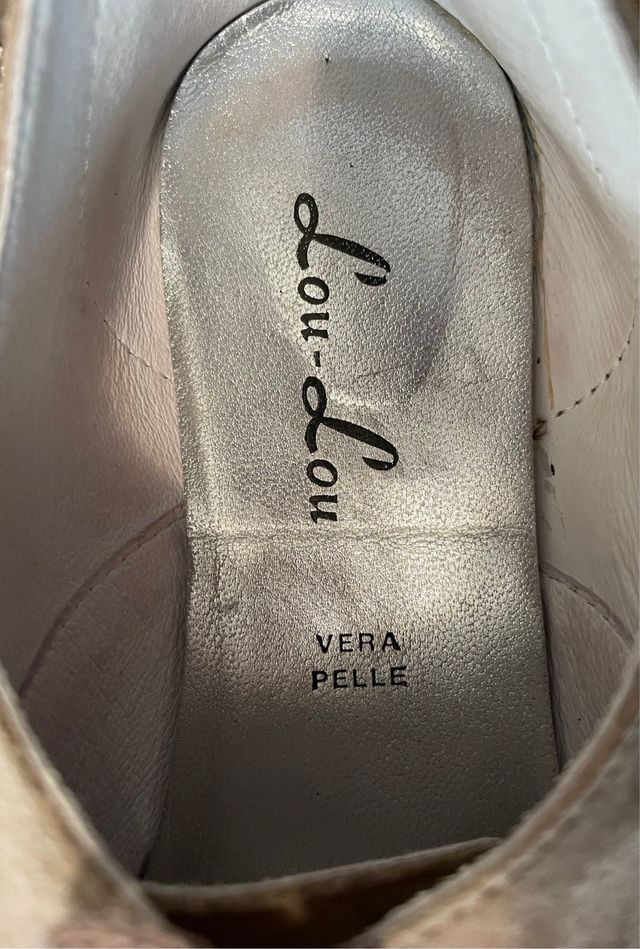 Scarpe basse numero 37 vera pelle