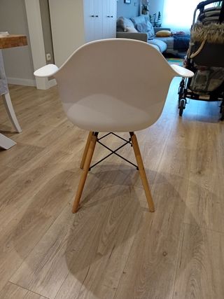 Silla de diseño blanca - Moderna