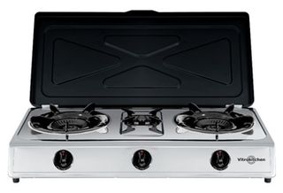Cocina gas 2 o 3 fuegos INOX Vitrokitchen