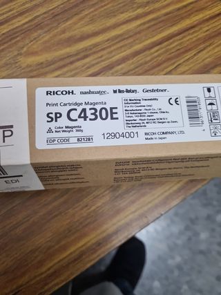 Tonner ricoh original C430E magenta
