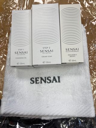 Kit SENSAI 3 piezas - cuidado facial
