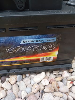 Batería coche descargada