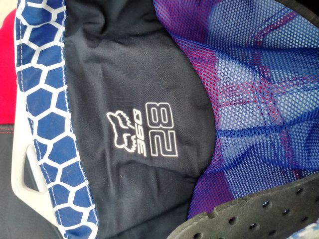 Pantalón Motocross Fox Rojo-Azul