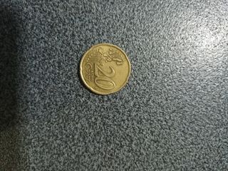 Moneta da 20 centesimi grecia rara 