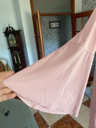 Vestido Stradivarius rosa talla M