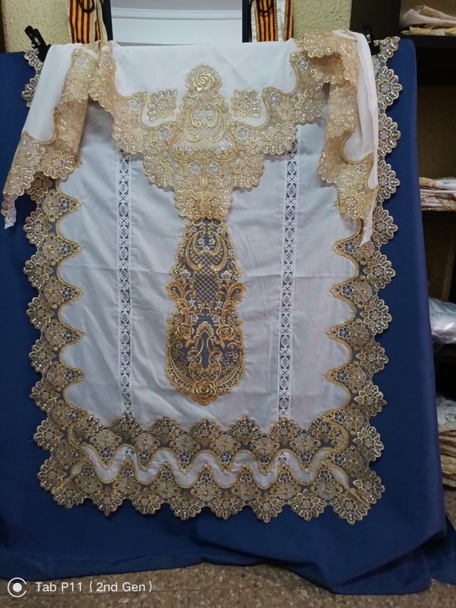 Aderezo de fallera en oro