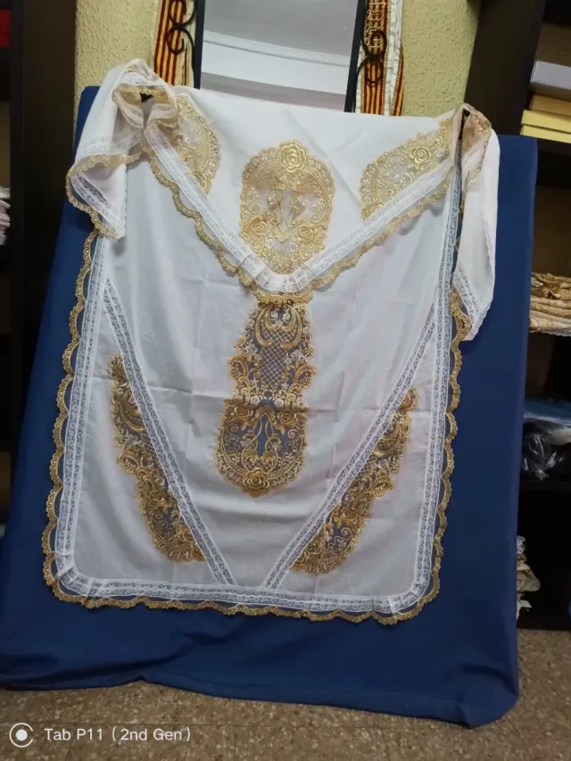 Aderezo de fallera en oro