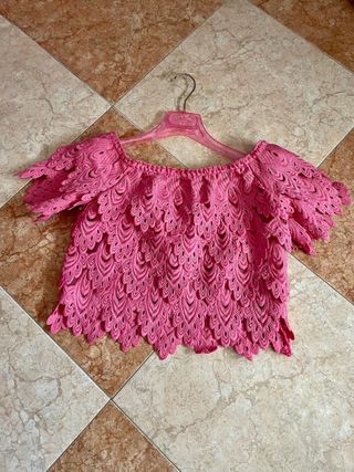 Top rosa