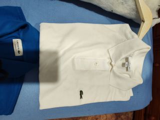 Polo blanco de marca de corte inglés