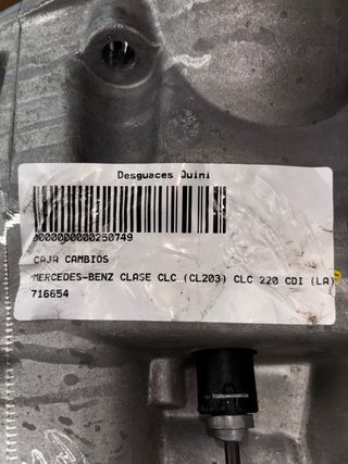 Caja de cambios Mercedes Benz CLC 220
