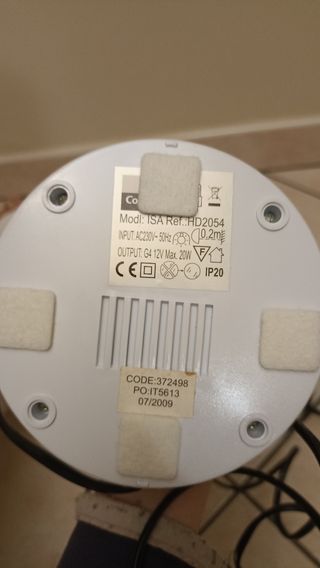 Lampada telescopica regolabile 