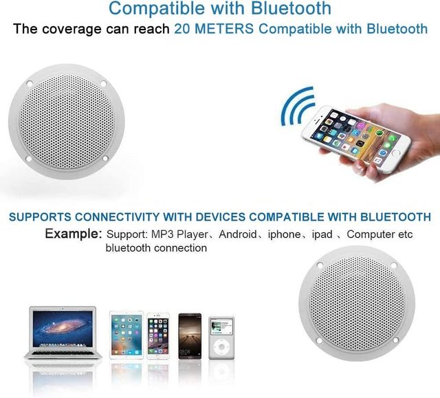 Altavoces marinos Herdio HMS5104, 2 unidades NUEVO