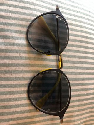 Ray Ban Porsche: Gafas sol Gris-Amarillo
