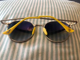 Ray Ban Porsche: Gafas sol Gris-Amarillo
