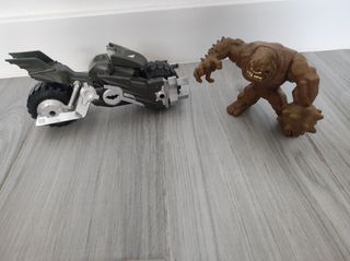 Muñeco Figura Accion Batman Vs Clayface Vs Comic