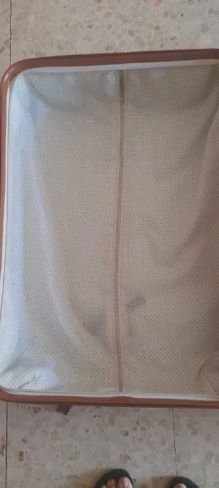 Maleta Pepe Jeans - Azul y Blanca medidas 60×44