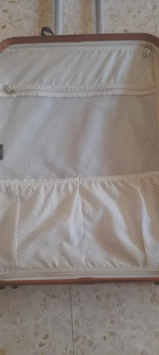 Maleta Pepe Jeans - Azul y Blanca medidas 60×44