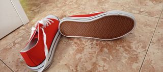 Zapatillas bambas tipo Converse. Talla 38 sin usar