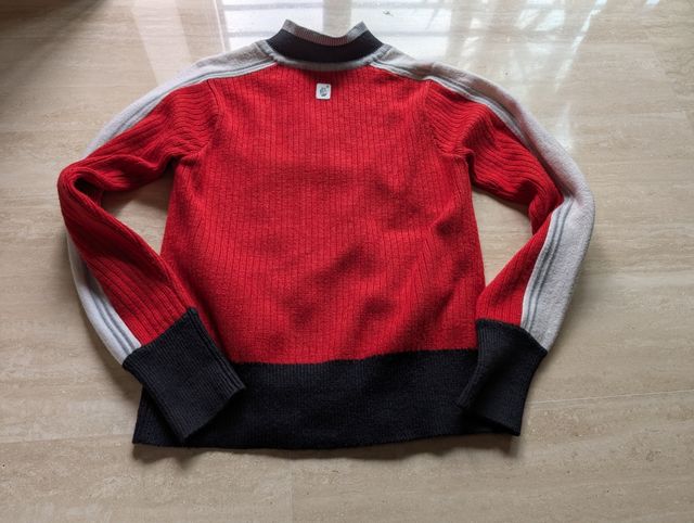 Chaqueta-sudadera Nike roja vintage