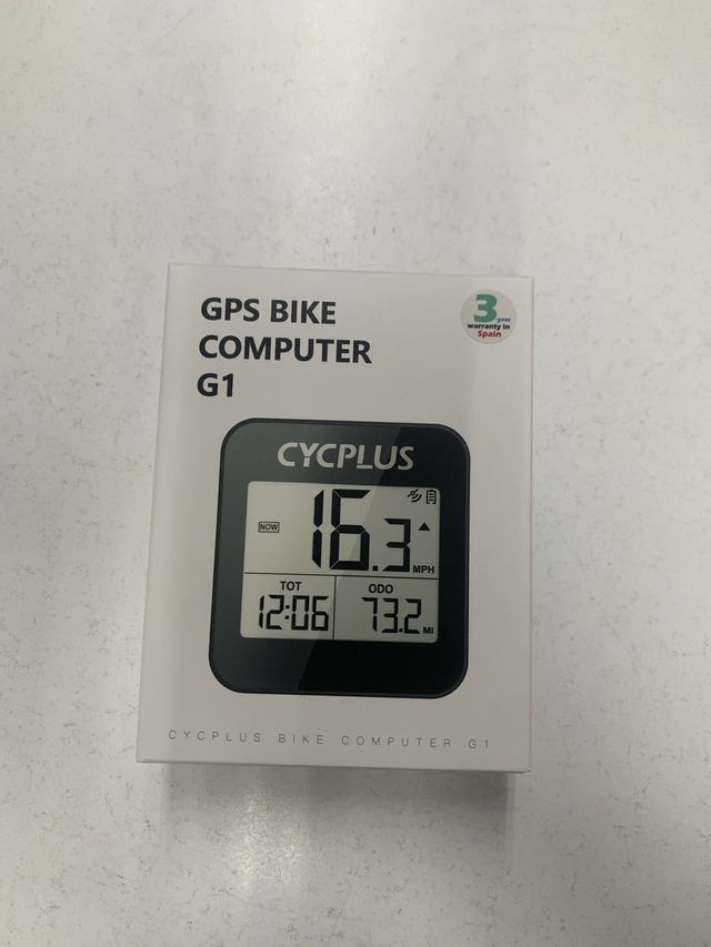 COMPUTER PER BICI GPS G1 CYCPLUS CONTACHILOMETRI
