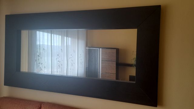 Espejo wengué madera 190x94 o a la inversa