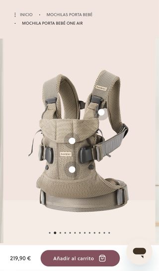 Mochila portabebe
