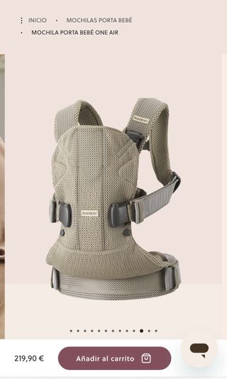 Mochila portabebe