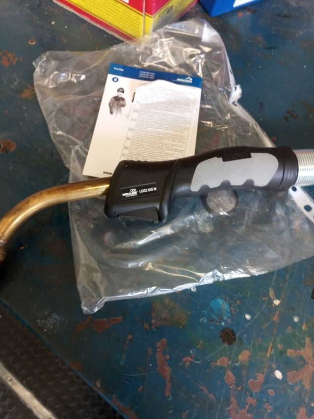 Antorcha de soldadura de hilo