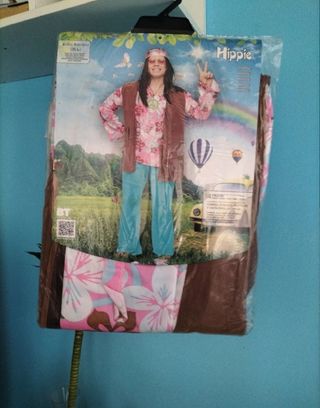 Disfraz hippie 