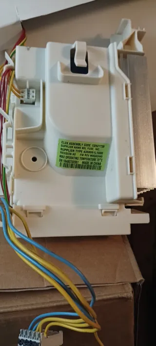 Frontal con programador lavadora  AEG.mod.fotos.