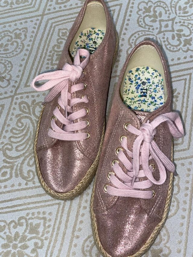 Zapatillas rosa verano
