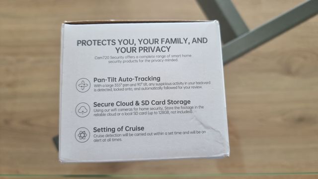 Cámara vigilancia, se conecta con móvil