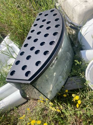 Pecera cristal grande 1m x 50 cm