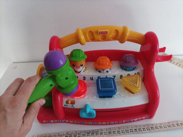 Juguete herramientas musical Fisher Price +1 año