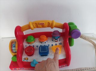 Juguete herramientas musical Fisher Price +1 año