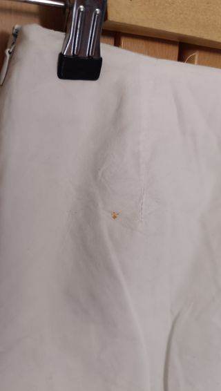 Mini falda pantalón Zara blanca XS