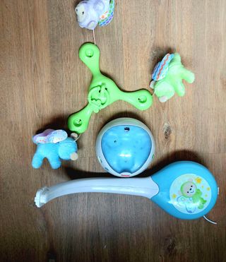 Carrusel musical cuna bebé