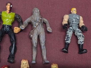 Figuras acción PVC: 7 unidades