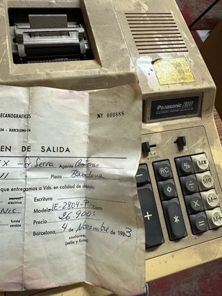 Panasonic 200P: Calculadora Impresora