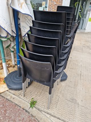 Sedie da terrazza per esterni per Bar Restaur