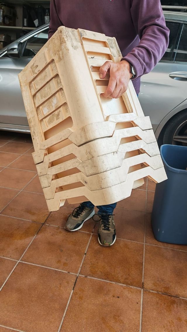 Cubo especial flores 6 unidades