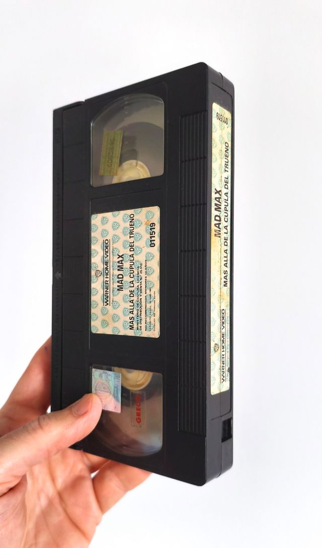 MAD MAX 3 Más Allá Cúpula del Trueno VHS
