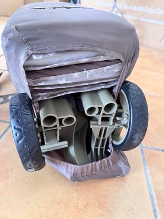 Cuna viaje bebé 2 alturas